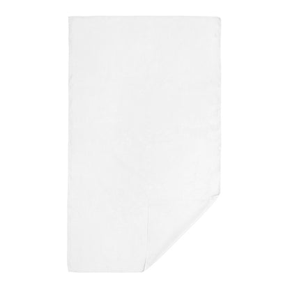 Stamina Gulpi RPET towel in white, ready for logo printing