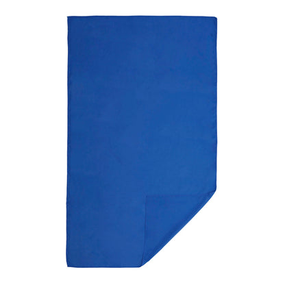 Stamina Gulpi RPET towel in royal blue, ready for logo printing