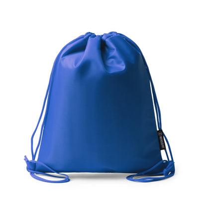 Stamina Croker children's rope cooler backpack in royal blue, ready for logo printing