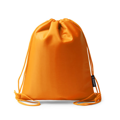 Stamina Croker children's rope cooler backpack in orange, ready for logo printing