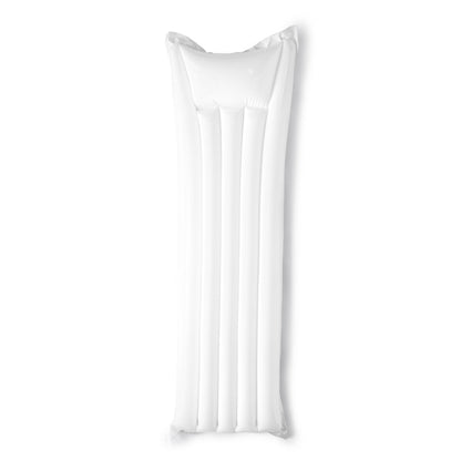 Stamina Pembra pVC inflatable mat in white, ready for logo printing