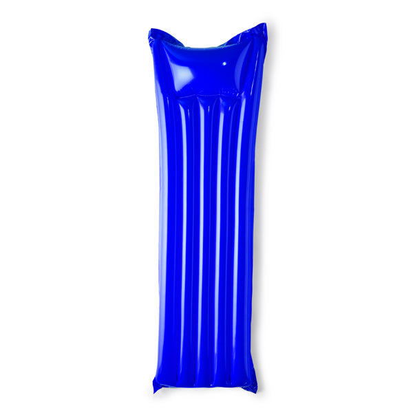 Stamina Pembra pVC inflatable mat in royal blue, ready for logo printing