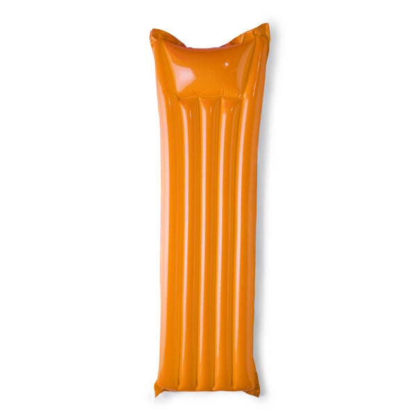Stamina Pembra pVC inflatable mat in orange, ready for logo printing
