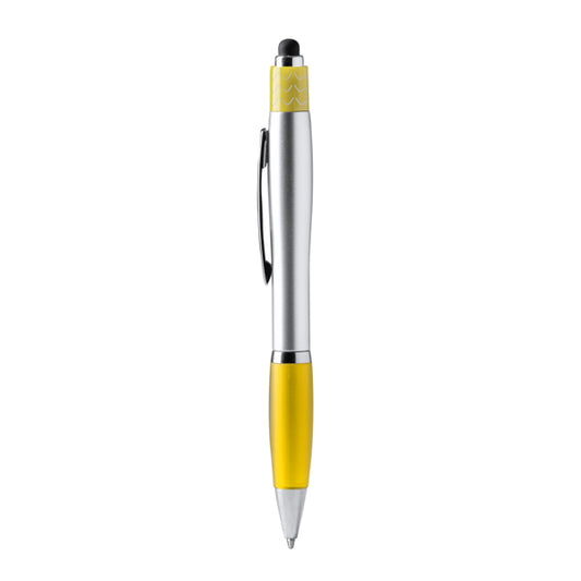 Stamina Fidget aBS ball pen in yellow, ready for logo printing