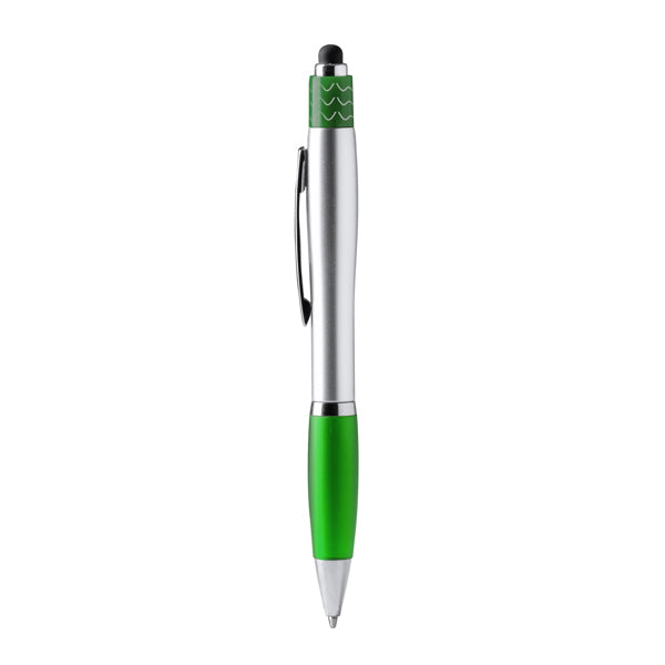 Stamina Fidget aBS ball pen in fern green, ready for logo printing