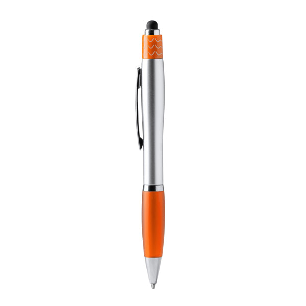 Stamina Fidget aBS ball pen in orange, ready for logo printing