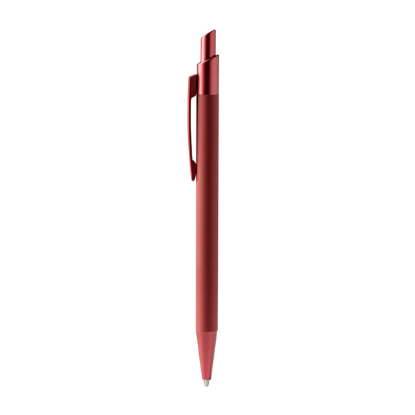 Stamina Reclus recycled aluminium ball pen in dark red, ready for laser engraving