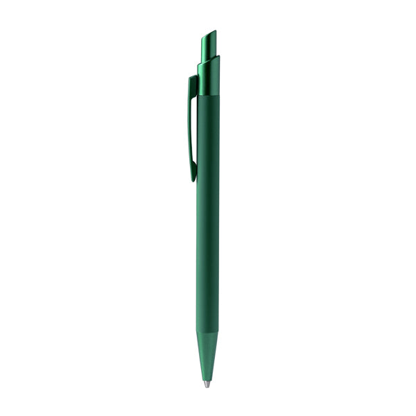 Stamina Reclus recycled aluminium ball pen in dark green, ready for laser engraving