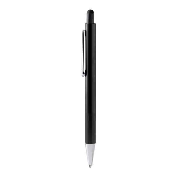 Stamina Garet aluminium ballpoint ball pen in black, ready for laser engraving