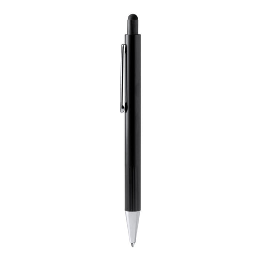Stamina Garet aluminium ballpoint ball pen in black, ready for laser engraving