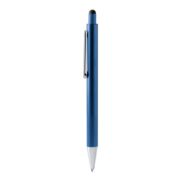 Stamina Garet aluminium ballpoint ball pen in royal blue, ready for laser engraving