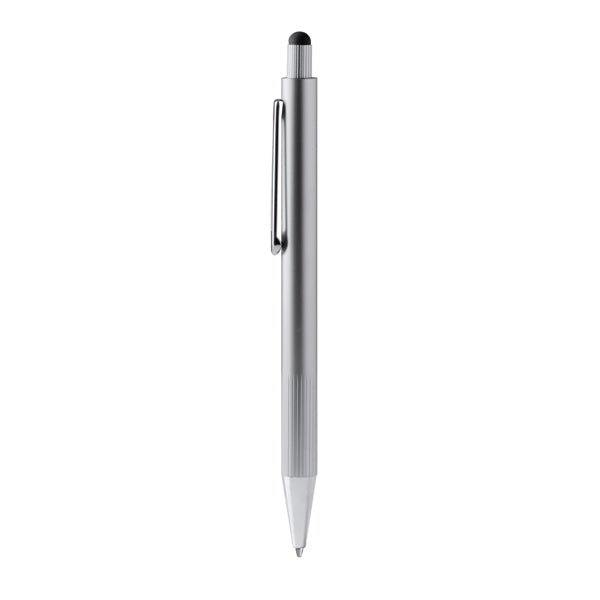 Stamina Garet aluminium ballpoint ball pen in silver, ready for laser engraving