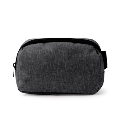 Stamina Lagax RPET belt bag in black, ready for logo printing