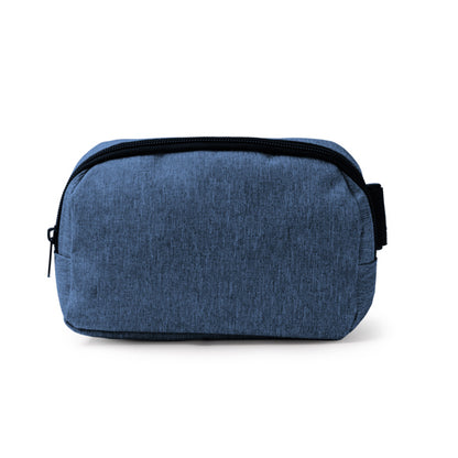 Stamina Lagax RPET belt bag in heather denim, ready for logo printing