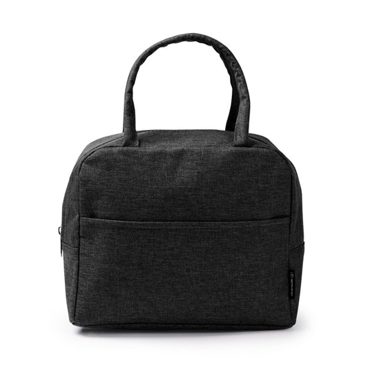 Stamina Walt RPET cooler bag in heather black, ready for logo printing