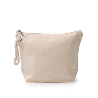 Stamina Nauty cotton toiletry bag in beige, ready for logo printing
