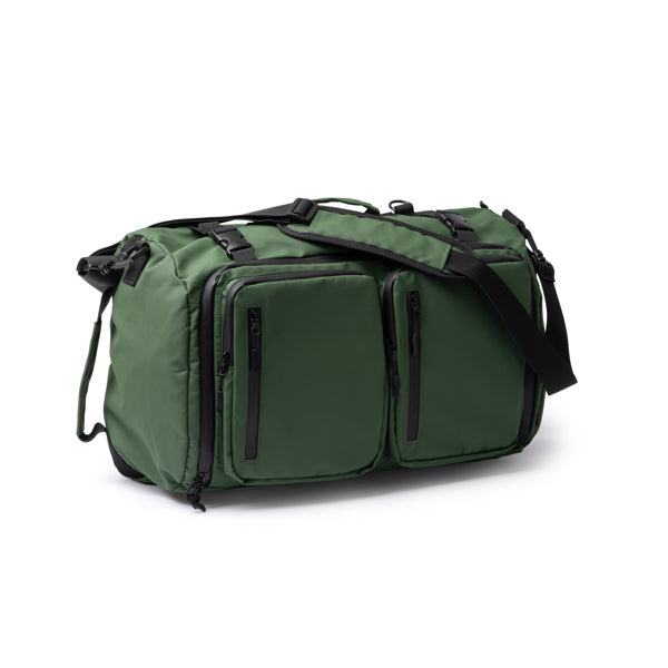 Stamina Hobart PU leather and polyester backpack, ready for logo printing