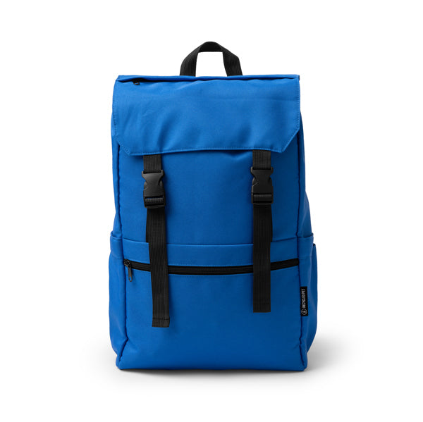 Stamina Solap RPET backpack in royal blue, ready for logo printing