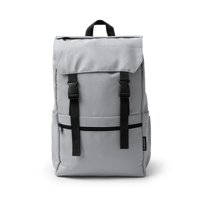 Stamina Solap RPET backpack in grey, ready for logo printing