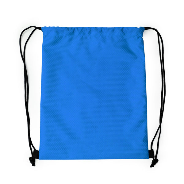 Stamina Creek 600D ripstop polyester rope backpack in royal blue, ready for logo printing