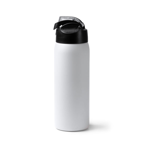 Stamina Pensil recycled stainless steel vacuum flask in white, ready for laser engraving