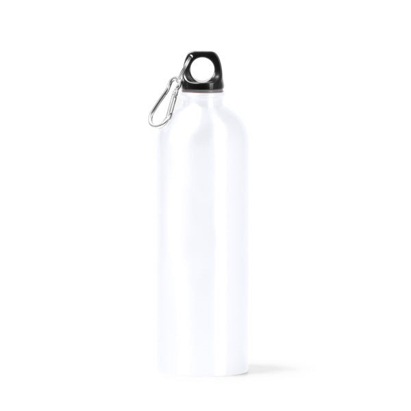 Stamina Tomak recycled stainless steel bottle 750 ml in white, ready for laser engraving