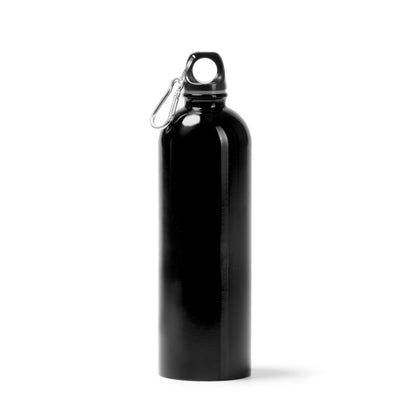 Stamina Tomak recycled stainless steel bottle 750 ml in black, ready for laser engraving