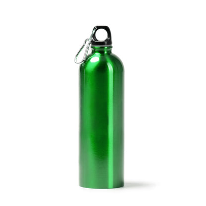 Stamina Tomak recycled stainless steel bottle 750 ml in fern green, ready for laser engraving