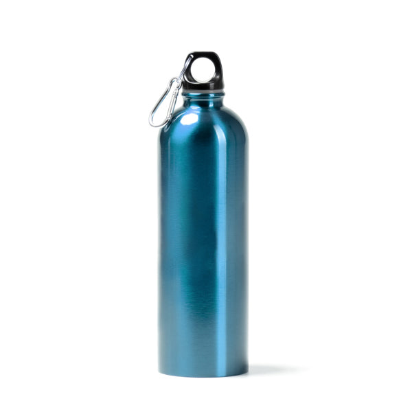 Stamina Tomak recycled stainless steel bottle 750 ml in light royal, ready for laser engraving