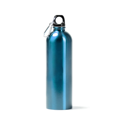 Stamina Tomak recycled stainless steel bottle 750 ml in light royal, ready for laser engraving