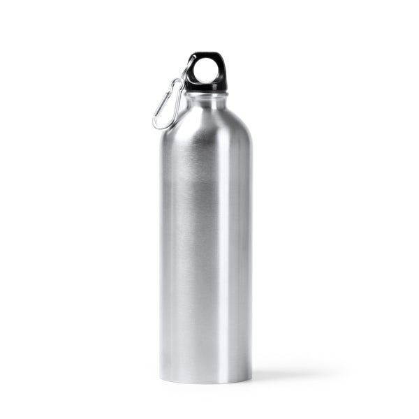 Stamina Tomak recycled stainless steel bottle 750 ml in silver, ready for laser engraving