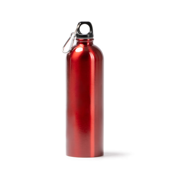 Stamina Tomak recycled stainless steel bottle 750 ml in red, ready for laser engraving