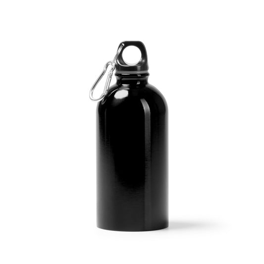 Stamina Mikel recycled stainless steel bottle 500 ml in black, ready for laser engraving