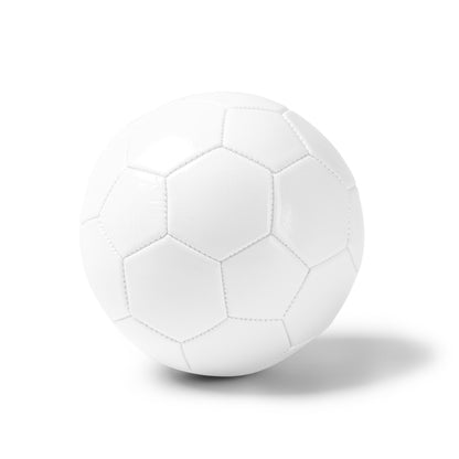 Stamina Fabio PU leather ball in white, ready for logo printing
