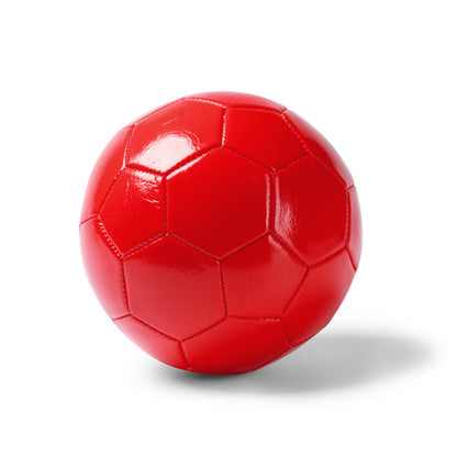 Stamina Fabio PU leather ball in red, ready for logo printing