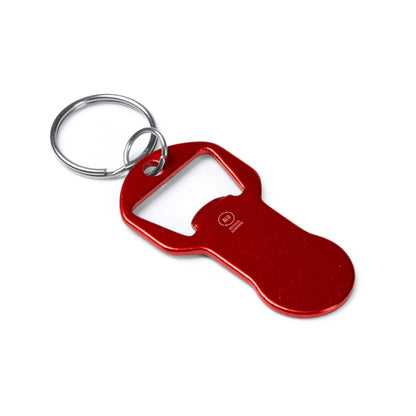 Stamina Tagan recycled aluminium keyring, ready for laser engraving