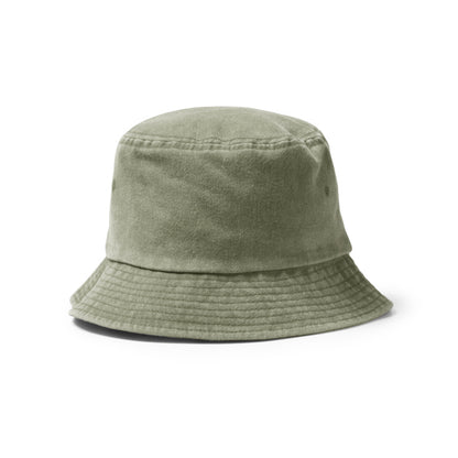 Stamina Derek cotton beanie in khaki green, ready for logo printing