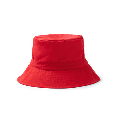 Stamina Ayora microfiber bob hat in red, ready for logo printing