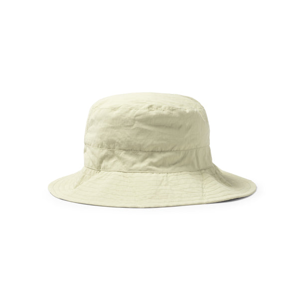 Stamina Lagos microfiber folding bob hat in beige, ready for logo printing