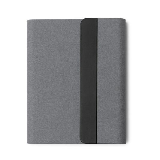 Stamina Sabix RPET folder A5 in grey, ready for logo printing