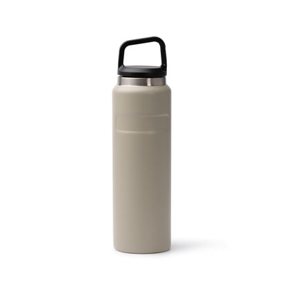 Stamina Boix recycled stainless steel vacuum flask in beige, ready for laser engraving