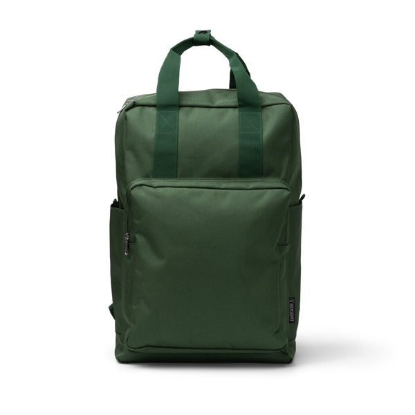 Stamina Levix RPET backpack in dark green, ready for logo printing