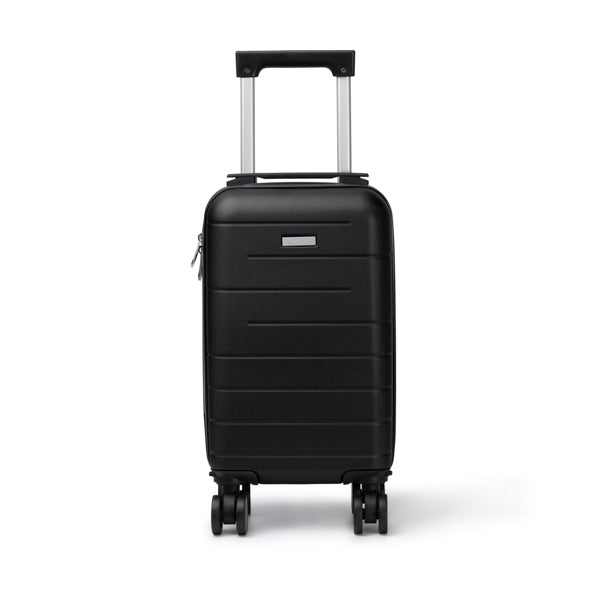 Stamina Vigo aBS suitcase in black, ready for laser engraving