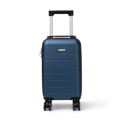 Stamina Vigo aBS suitcase in navy blue, ready for laser engraving