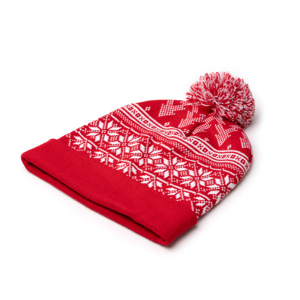 Stamina Redwin acrylic beanie, ready for embroidery