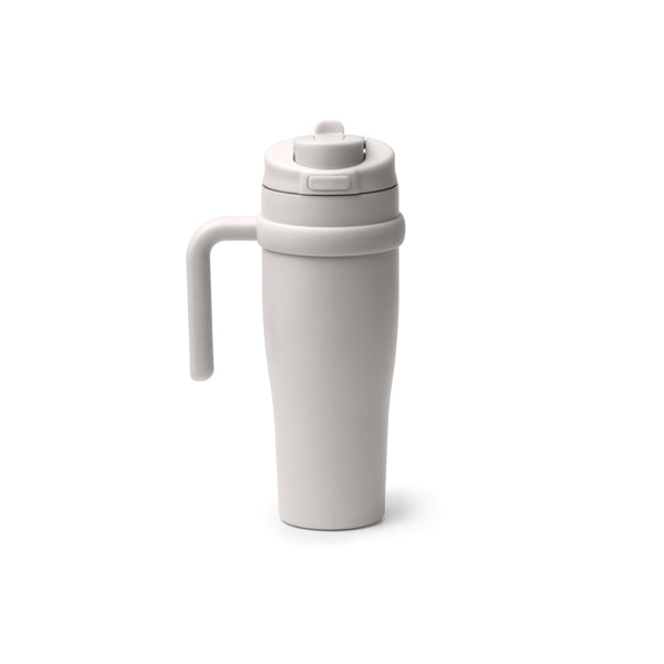 Stamina Kalam recycled stainless steel thermal cup 900 ml in vintage white, ready for laser engraving