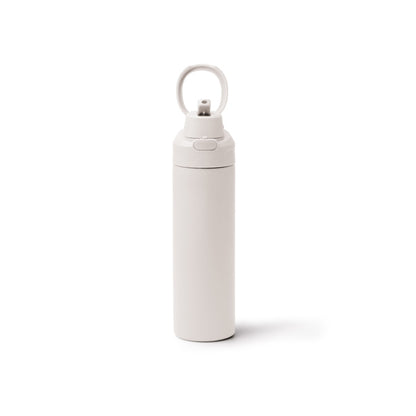 Stamina Kelis recycled stainless steel vacuum flask in white, ready for laser engraving