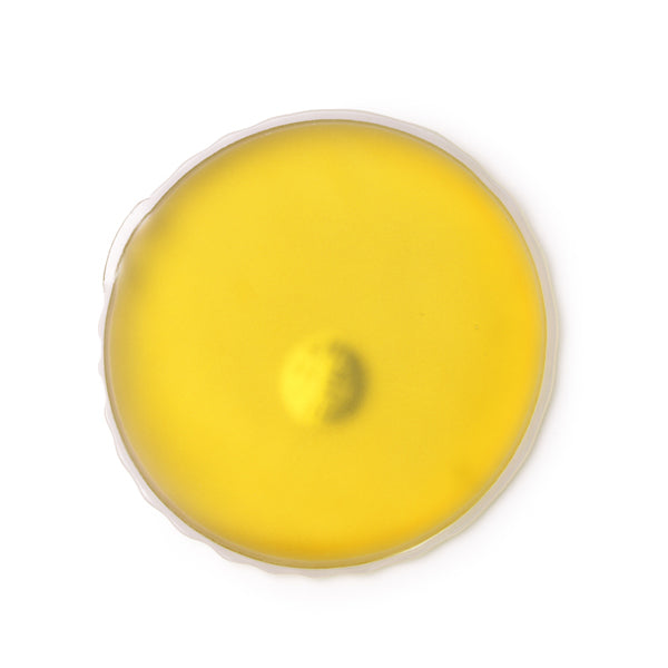 Stamina Warmix reusable thermal gel patch in yellow, ready for logo printing