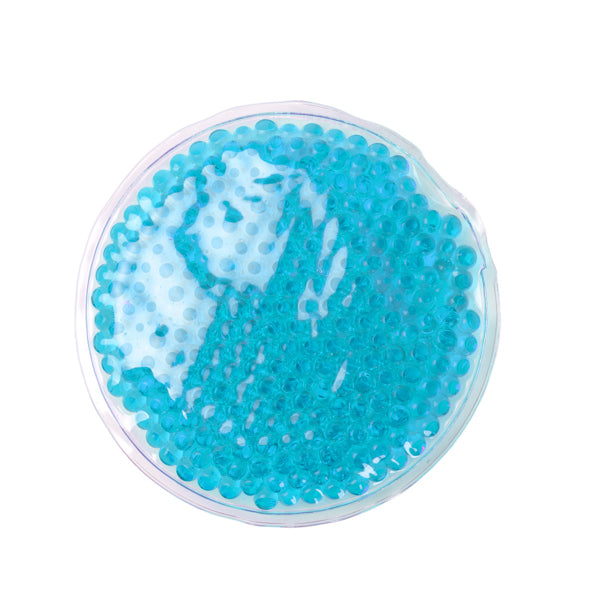 Stamina Gelox gel bead patch for hot and cold application in royal blue, ready for logo printing