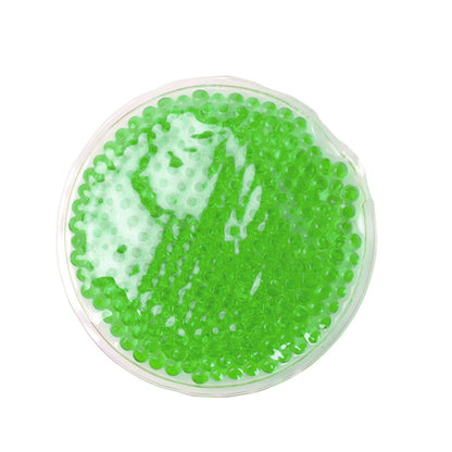 Stamina Gelox gel bead patch for hot and cold application in fern green, ready for logo printing